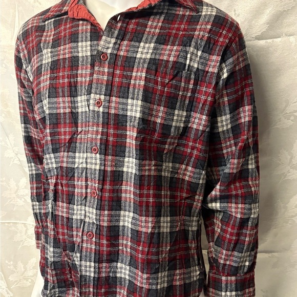 Pendleton Red and Black Plaid Men's Shirt - Picture 2 of 11